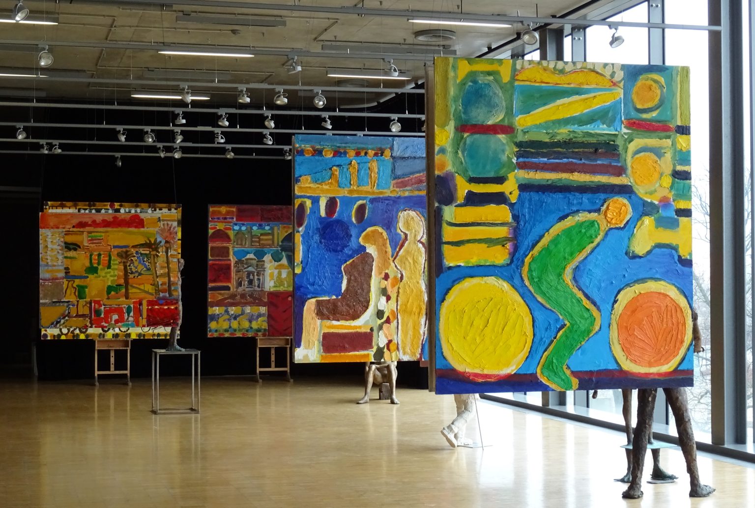 Ekspozycja w przestrzeni wystawowej