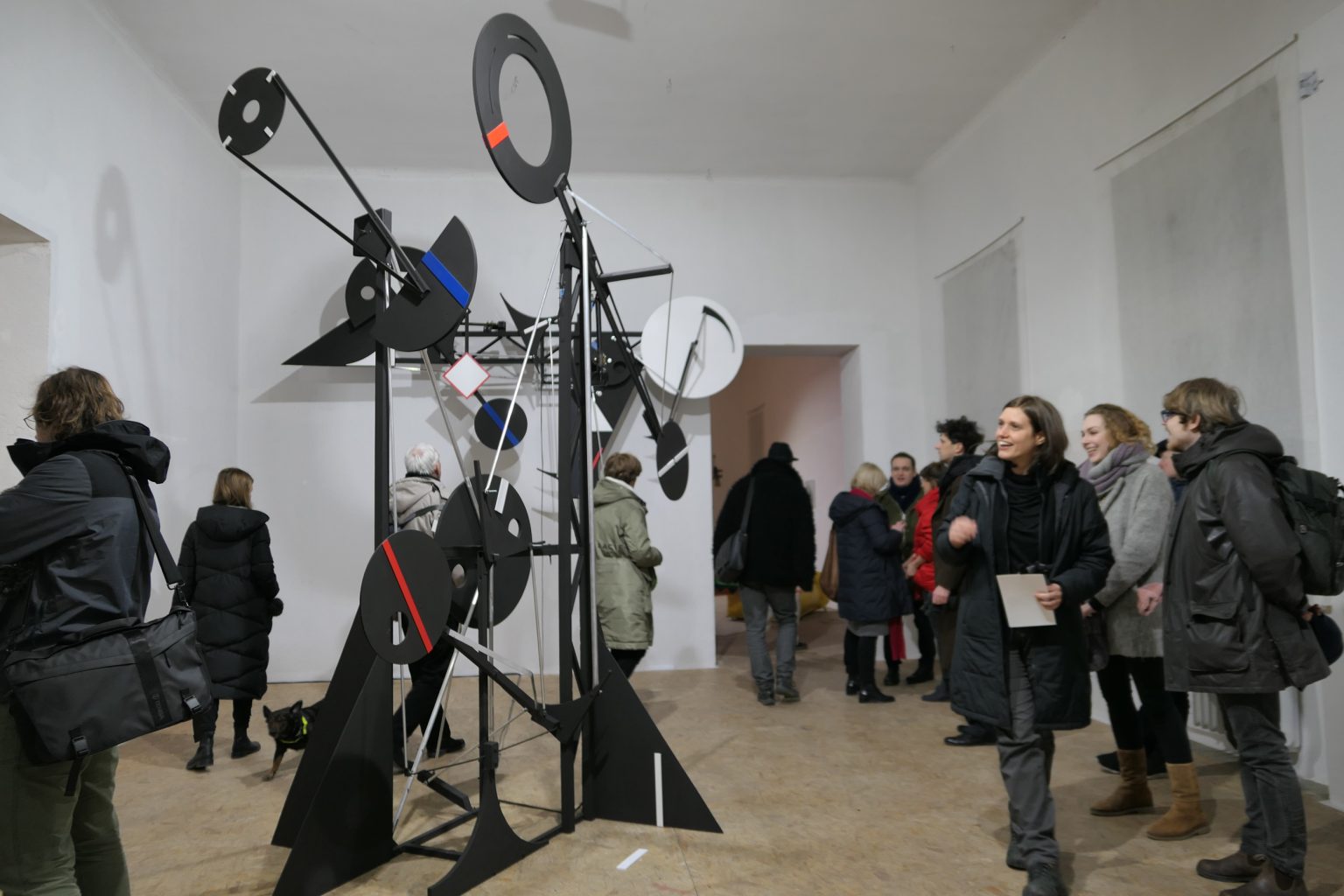 A.Kokosza, rzeźba kinetyczna SEMAFORY, 2019