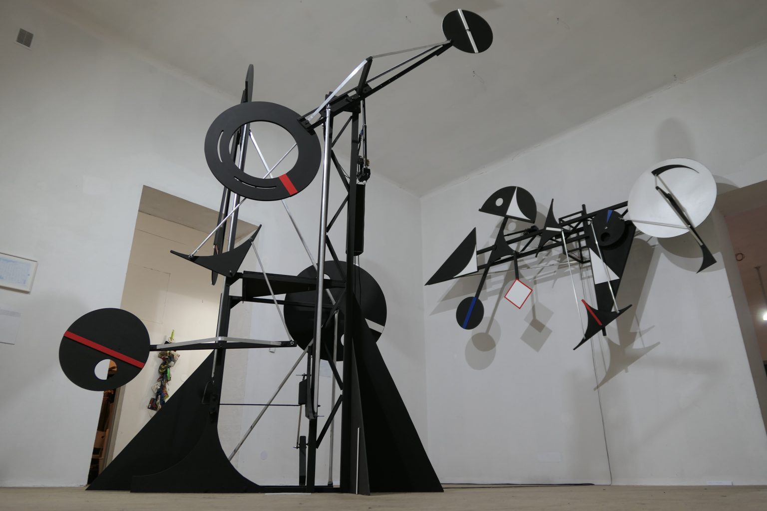 A.Kokosza, rzeźba kinetyczna SEMAFORY, 2019