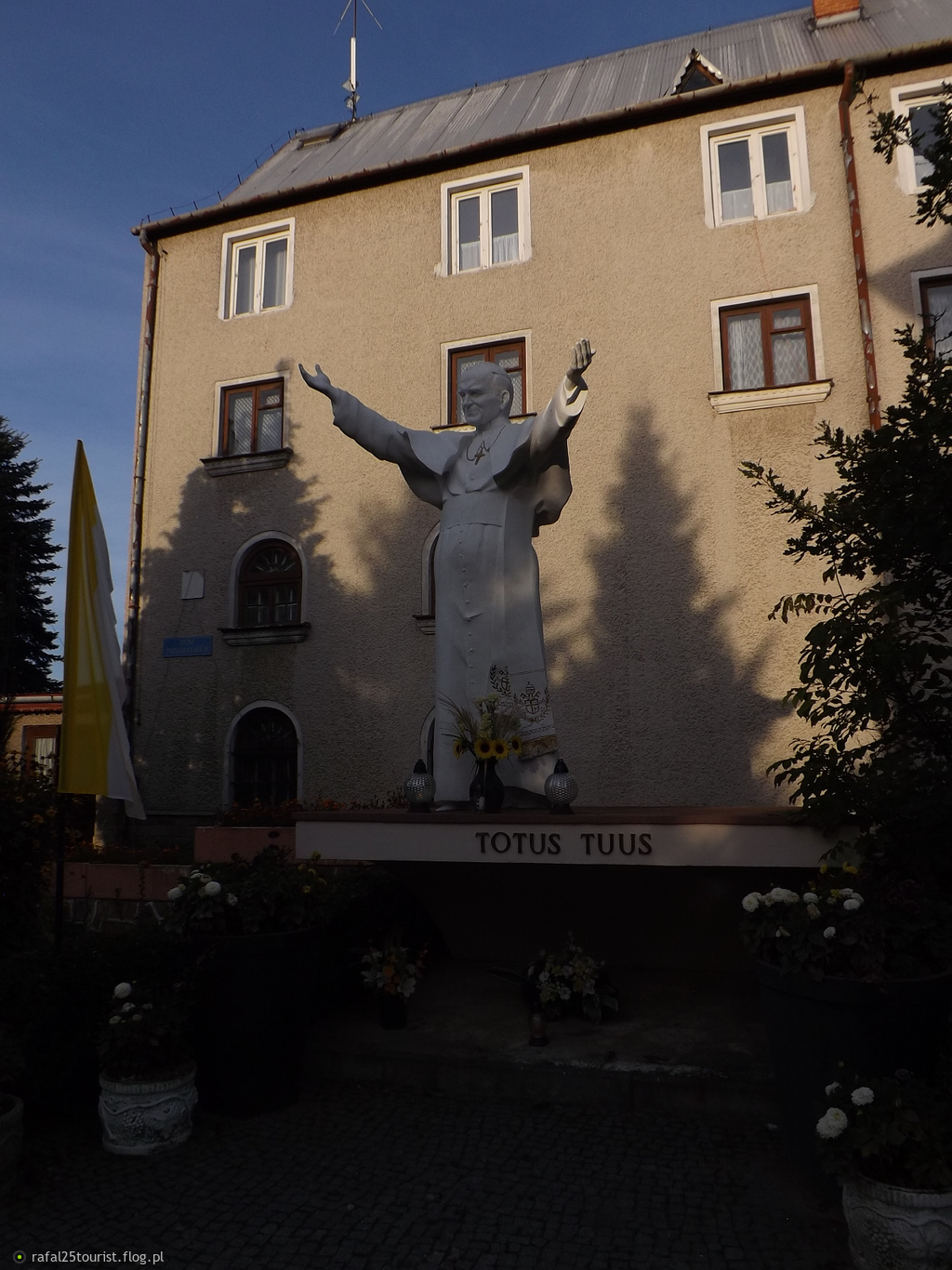 St. Gruszka, Jan Paweł II, Sanktuarium Maryjne Kałkôw-Godów