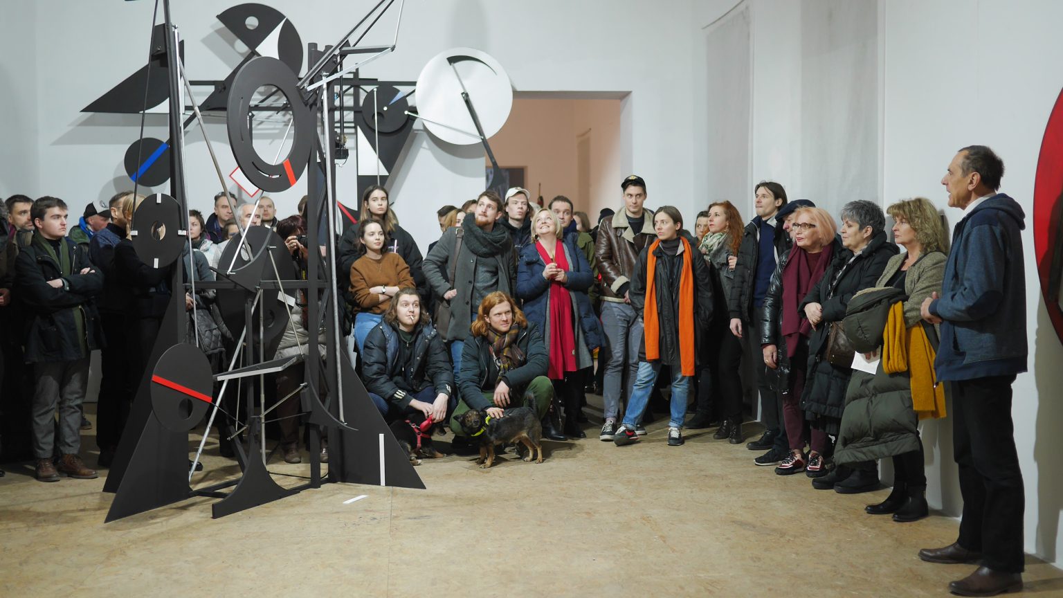 A.Kokosza, rzeźba kinetyczna SEMAFORY, 2019