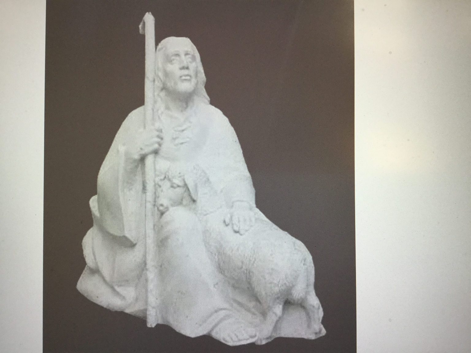 St.Gruszka, Chrystus Pasterz, bialy Marburg, Babice Stare, 1998