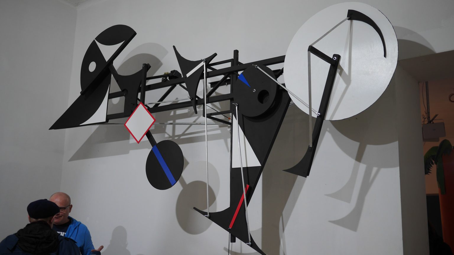 A.Kokosza, rzeźba kinetyczna TRAKCJE, 2019