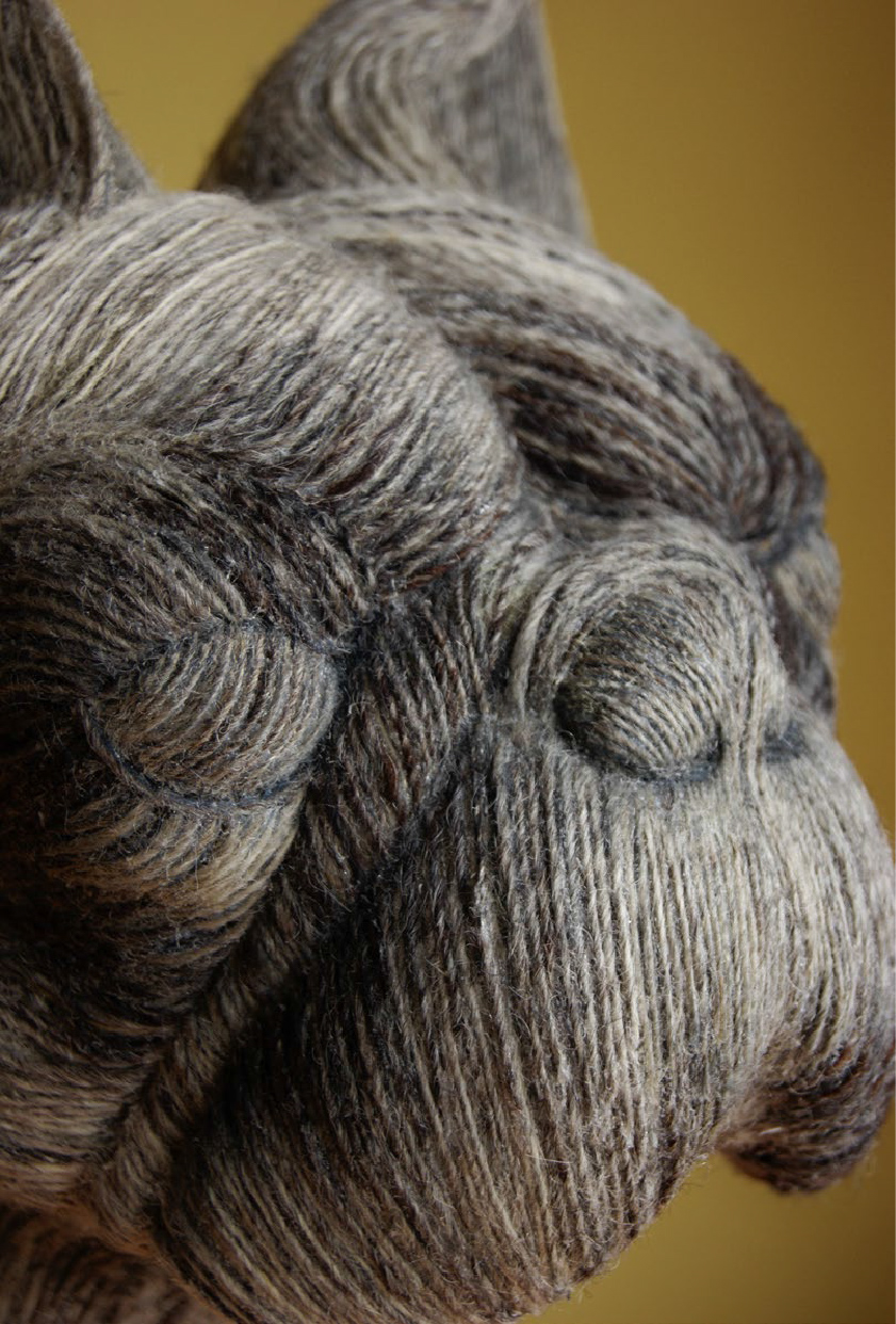 A.Mazurkiewicz,Pies,rzeźba,2015