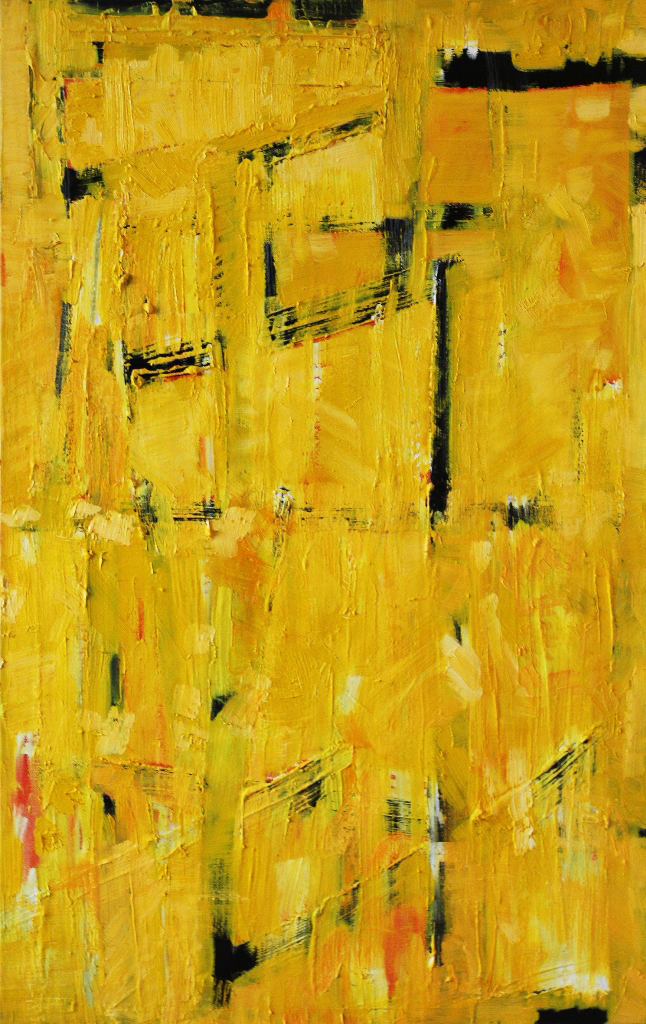 Marcin Bogusławski - Cykl XIV 1, olej na płótnie, 96 x 68