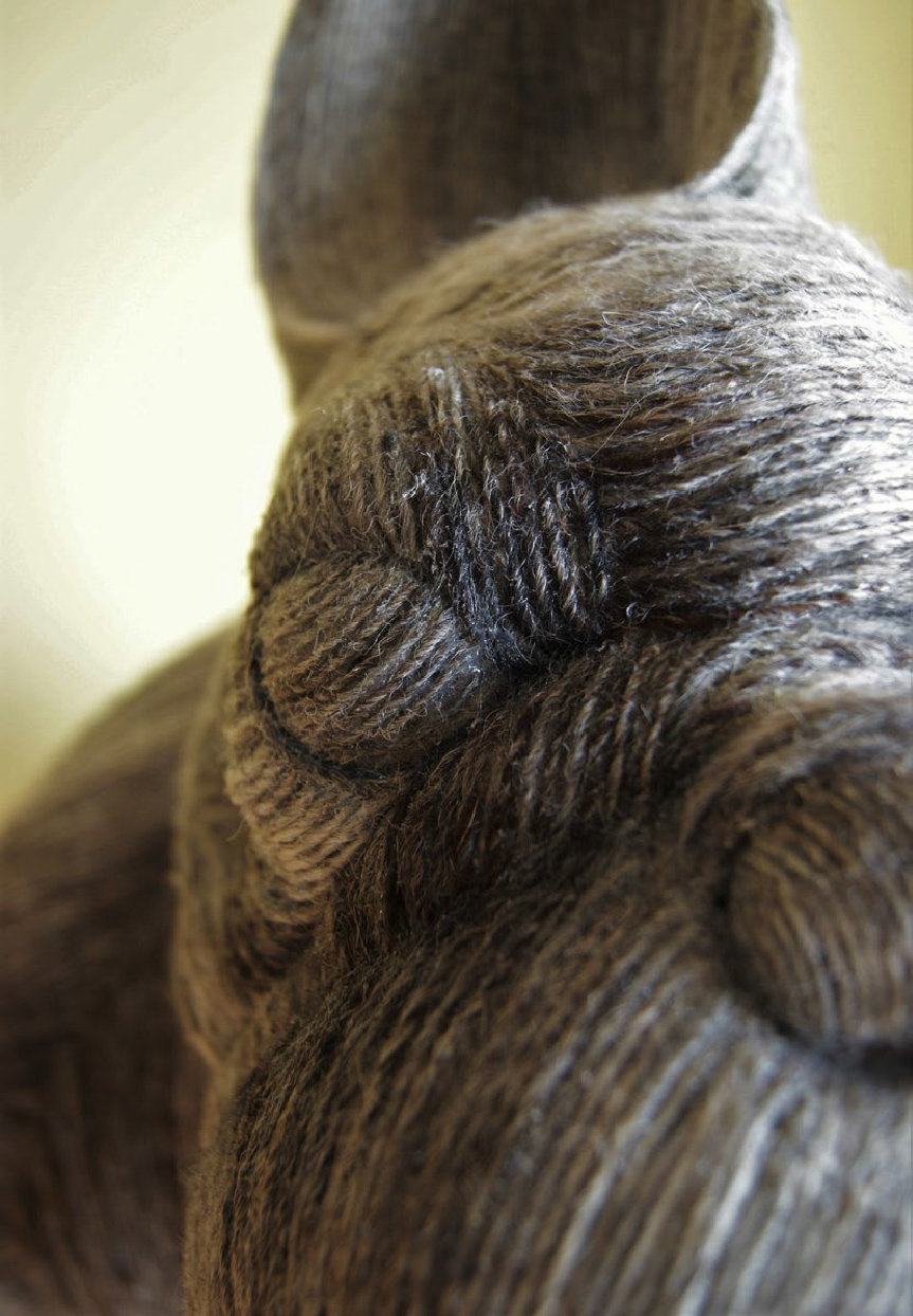 A.Mazurkiewicz,Pies,rzeźba,2015