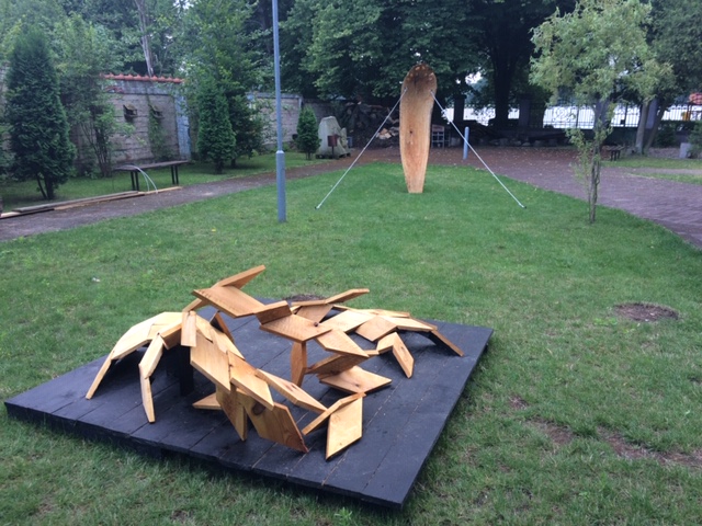 Prac.Tech.Drewna, dr M.Kowalski, Plener w Szczecinku, 2018