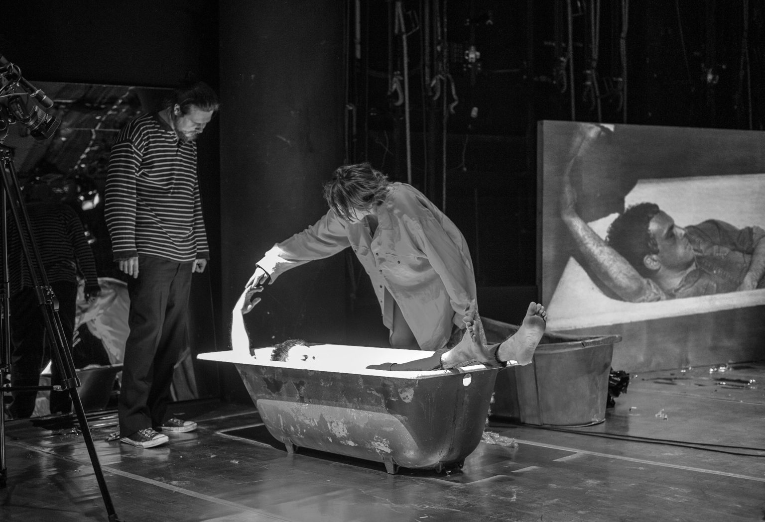 E.Łuczak, Holzwege, instalacja do spektaklu foto A.Tomczyńska, 2015