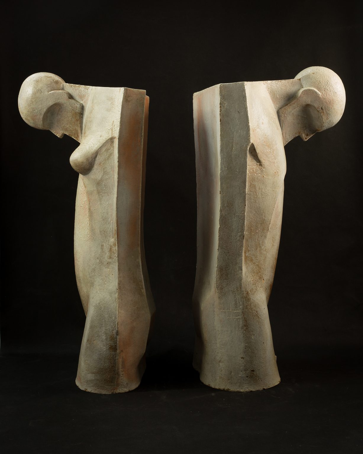 S.Brach, ONI, 2013, rzeźba ceramiczna,wypał w Anagamie 1400 C