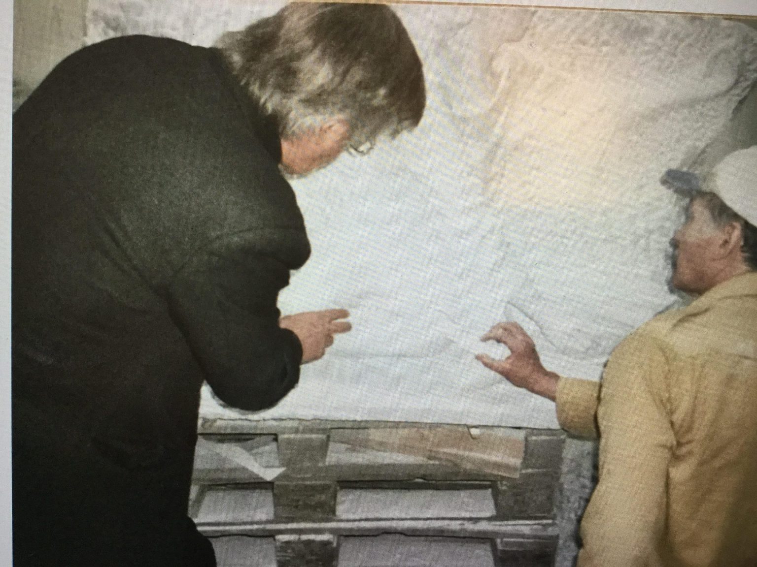 St.Gruszka, zdjęcie przy pracy