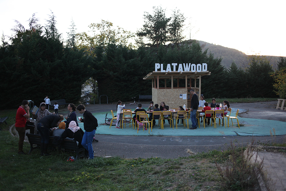 A.Siekierska, Galeria efemeryczna, instalacja, 2017