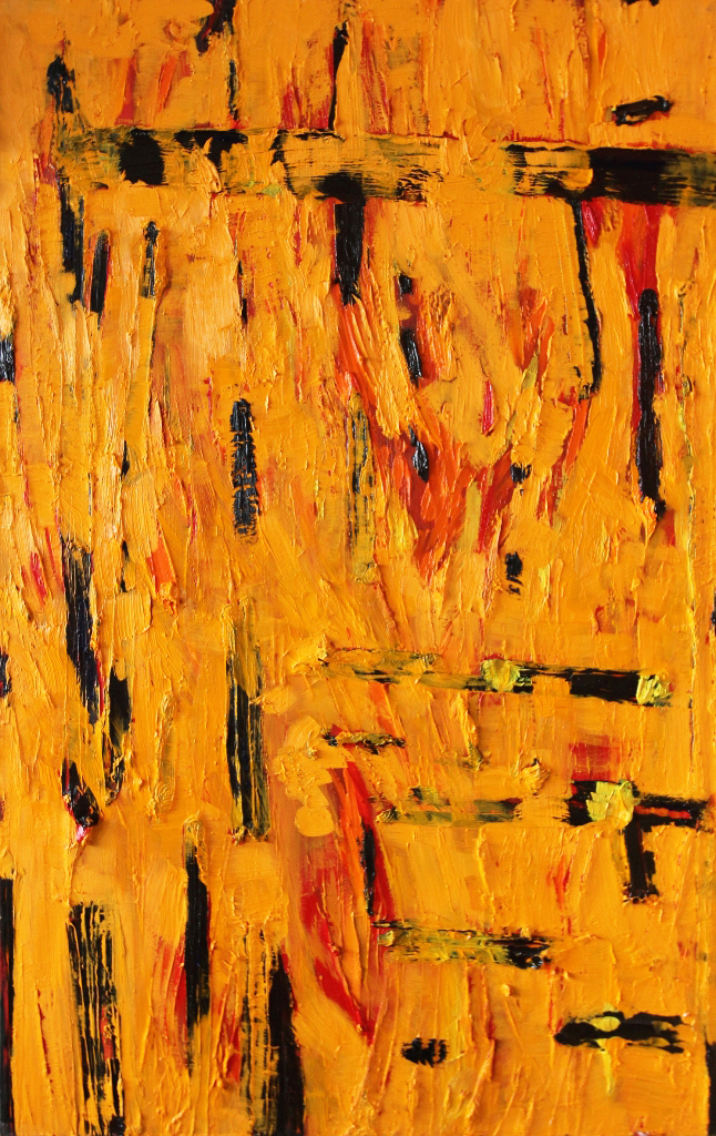 Marcin Bogusławski - Cykl XIV 2, olej na płótnie, 96 x 68