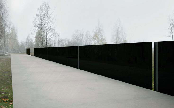 A.Sołyga, Pomnik upamiętniający ofiary katastrofy lotniczej pod Smoleńskiej 10-04-2010 r., 2012