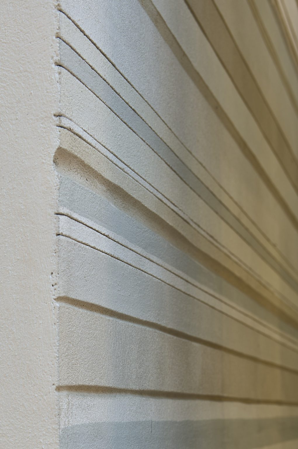 Marcin Bogusławski - sgraffito łączone z freskiem - 14m x 10m, Biblioteka Główna Województwa Mazowieckiego, Warszawa, ul. Koszykowa 26/28