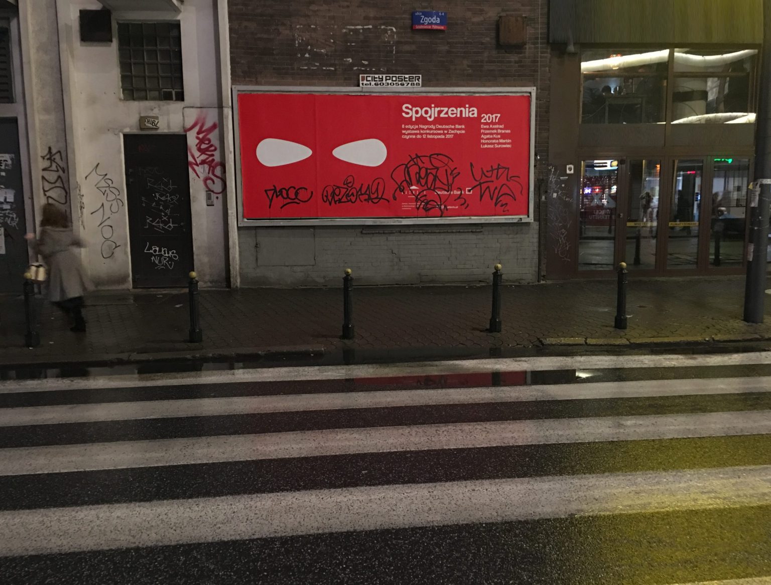 Spojrzenia, Zacheta, 2017 Billboard