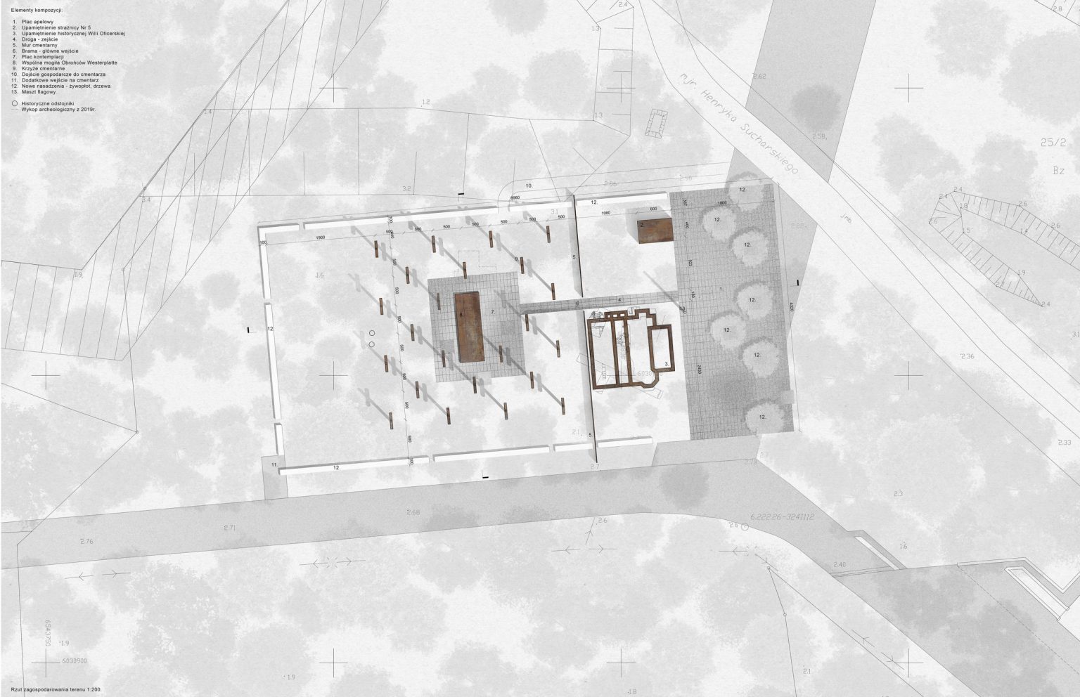 A.Sołyga, M.Kuciński, P, Mysera, Polski Cmentarz Wojenny Westerplatte, 2020