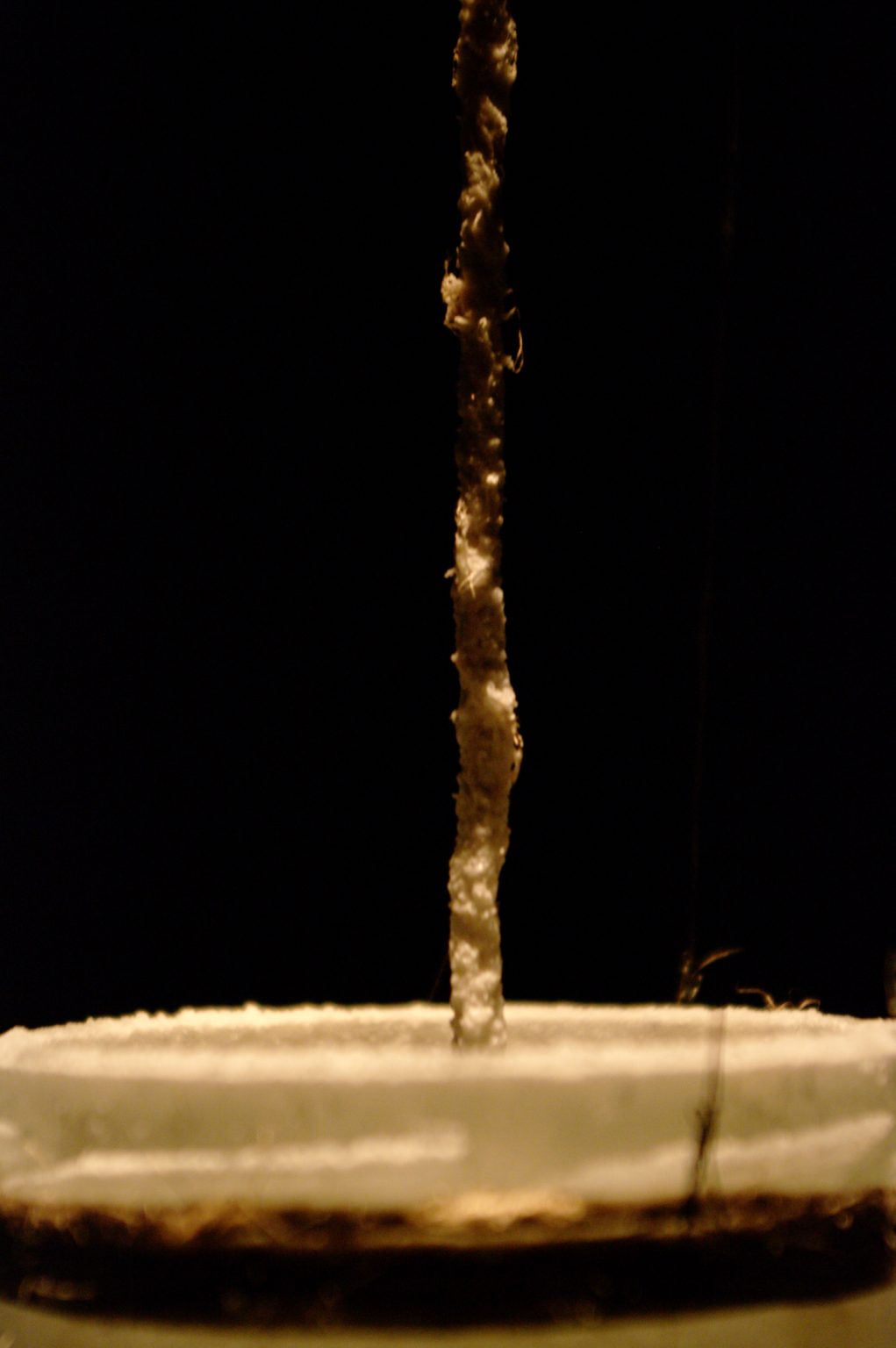 P. Mysera, PRZEKĄTNA. INNE STANY SKUPIENIA, invironment, detal, 2012, fot. P. Mysera