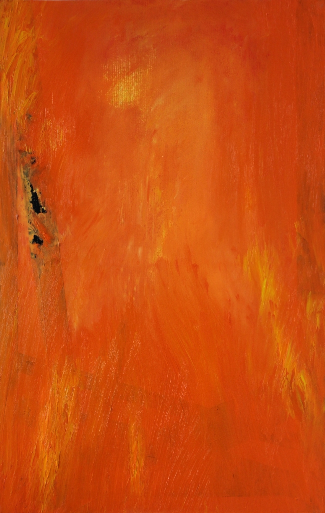 Marcin Bogusławski, Cykl XIV 3, olej na płótnie, 96 x 68