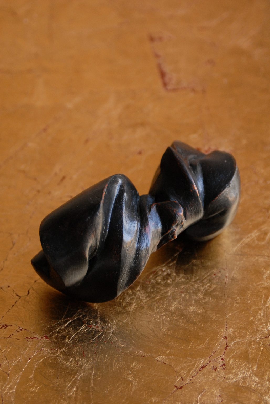 A.Kozak, Studium napięcia, gips, brąz, 2018