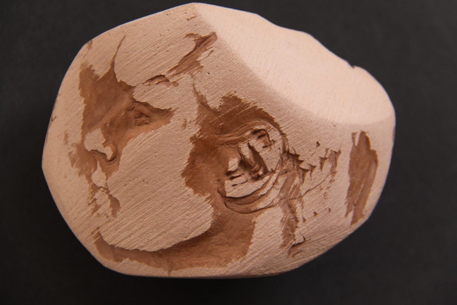 A.Mazurkiewicz,Autoportrert2,mała form.rzeźb,2011