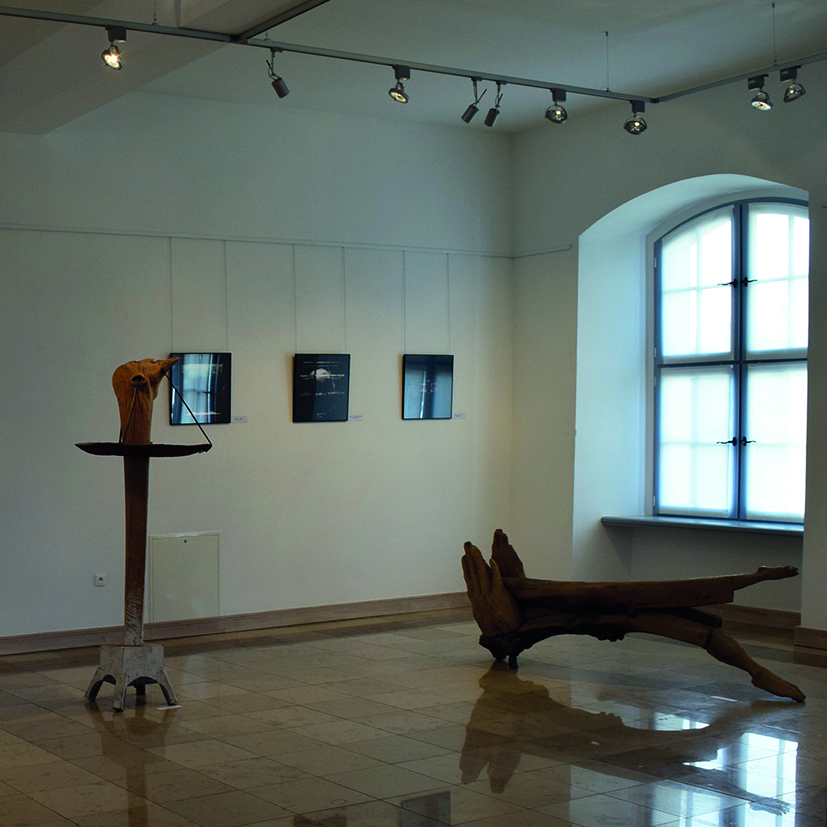 G.Witek, GALERIA SZTUKI ZAMEK „RZEŹBA”- Szczecinek 2015 (wystawa dwuosobowa)