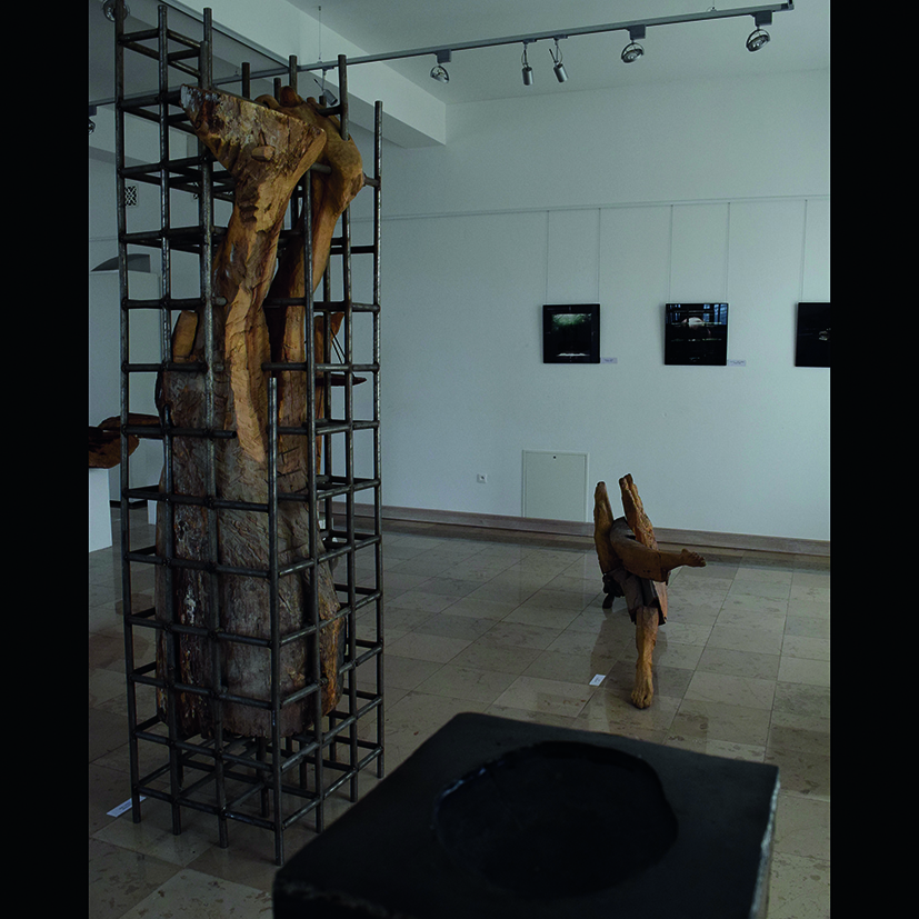 G.Witek, GALERIA SZTUKI ZAMEK „RZEŹBA”- Szczecinek 2015 (wystawa dwuosobowa)