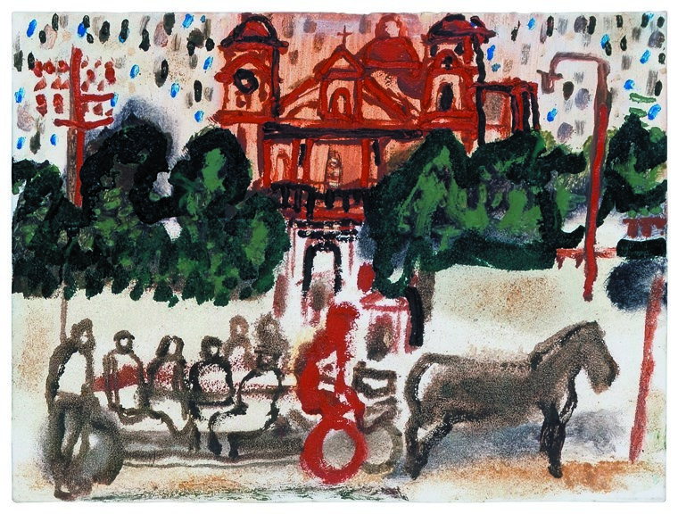 Bryczka. Antokol, Wilno, 2003 r.