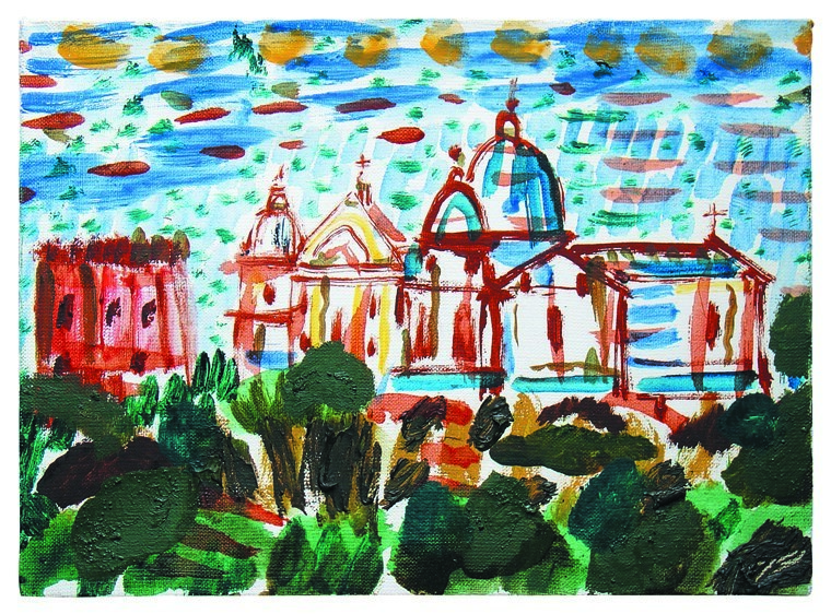 Łuck, katedra, 2000 r.