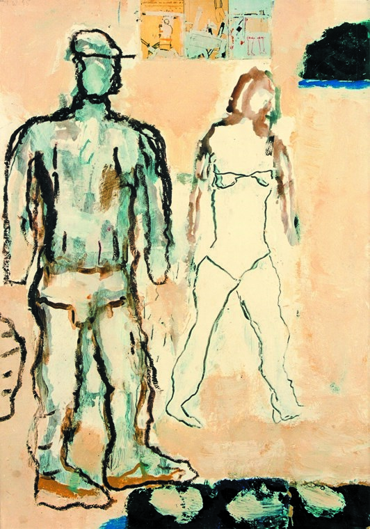 Plaża, 1996 r.