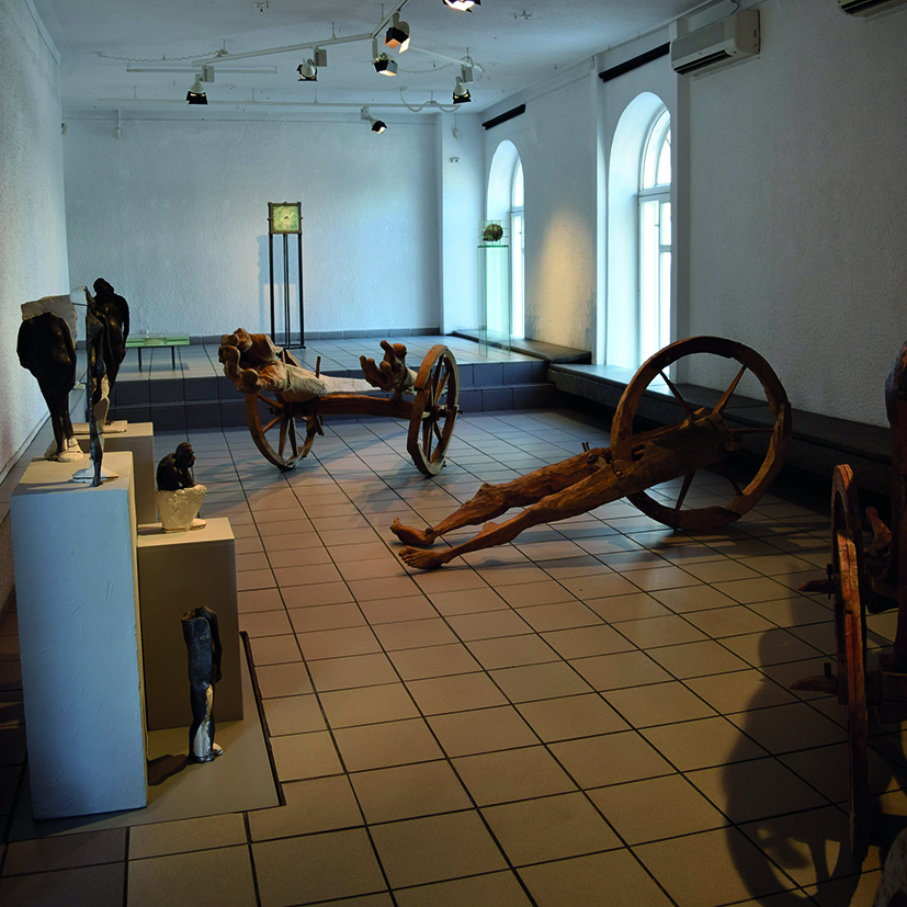 G.Witek, GALERIA OSTROŁĘKA ,,RZEŹBA”, wystawa indywidualna, 2008