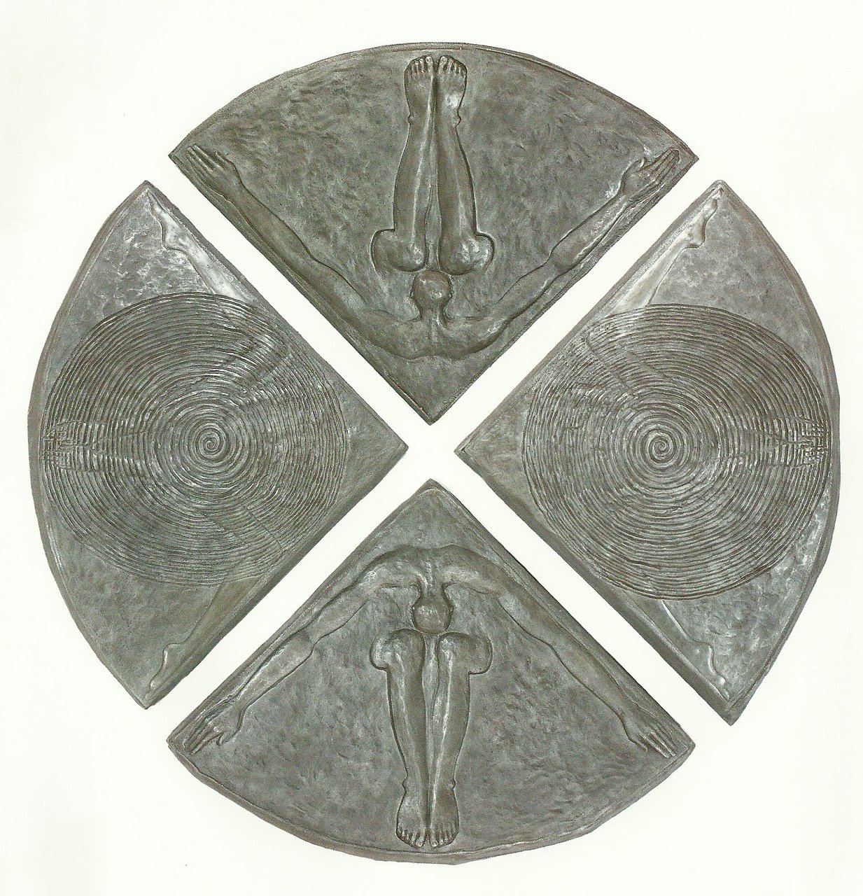 A.Łopiński, BEZ TYTUŁU Rozmiar: 135 CM Materiał: ŻELIWO