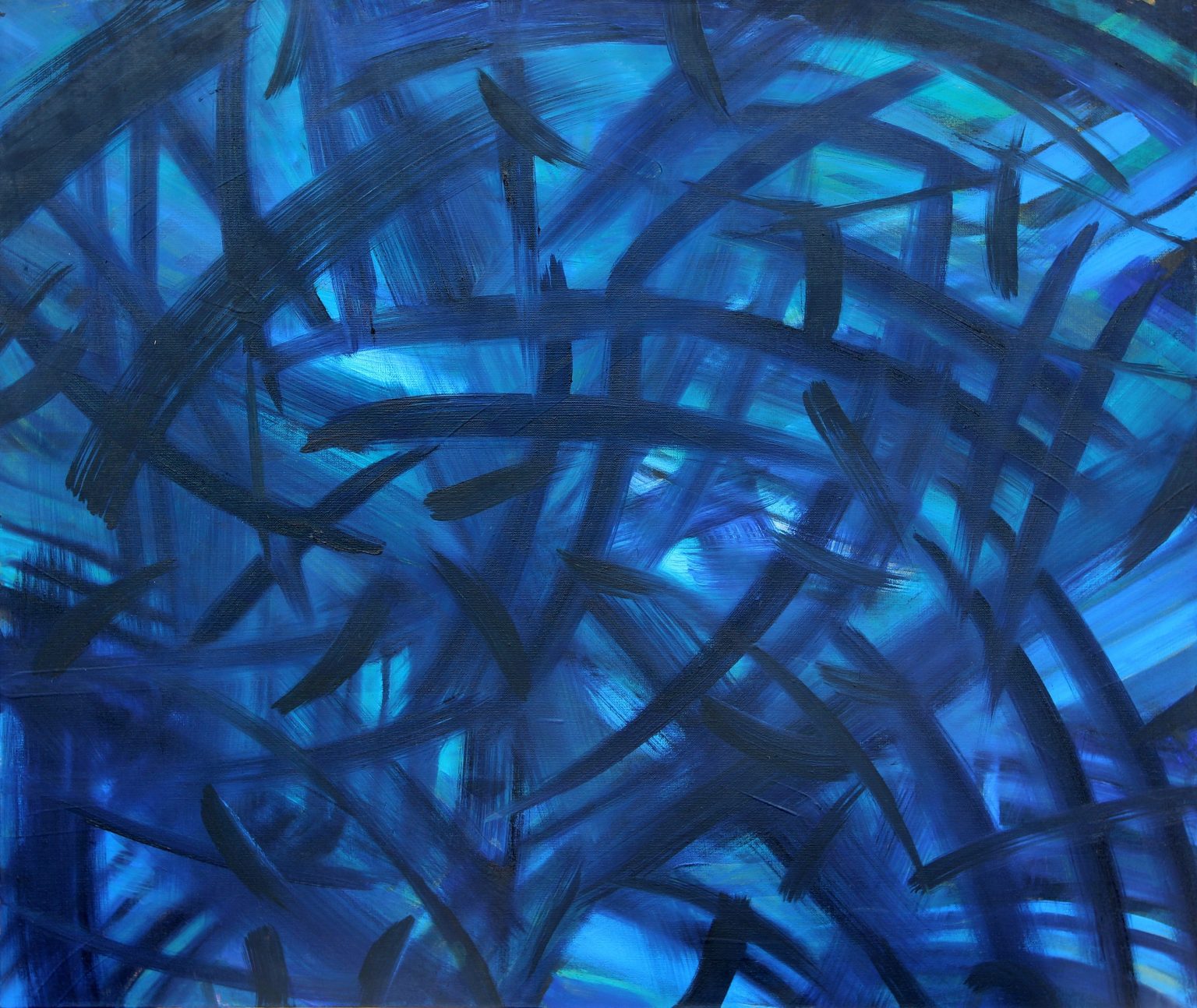 Marcin Bogusławski - Cykl XIII 3, olej na płótnie, 80 x 95, 2013