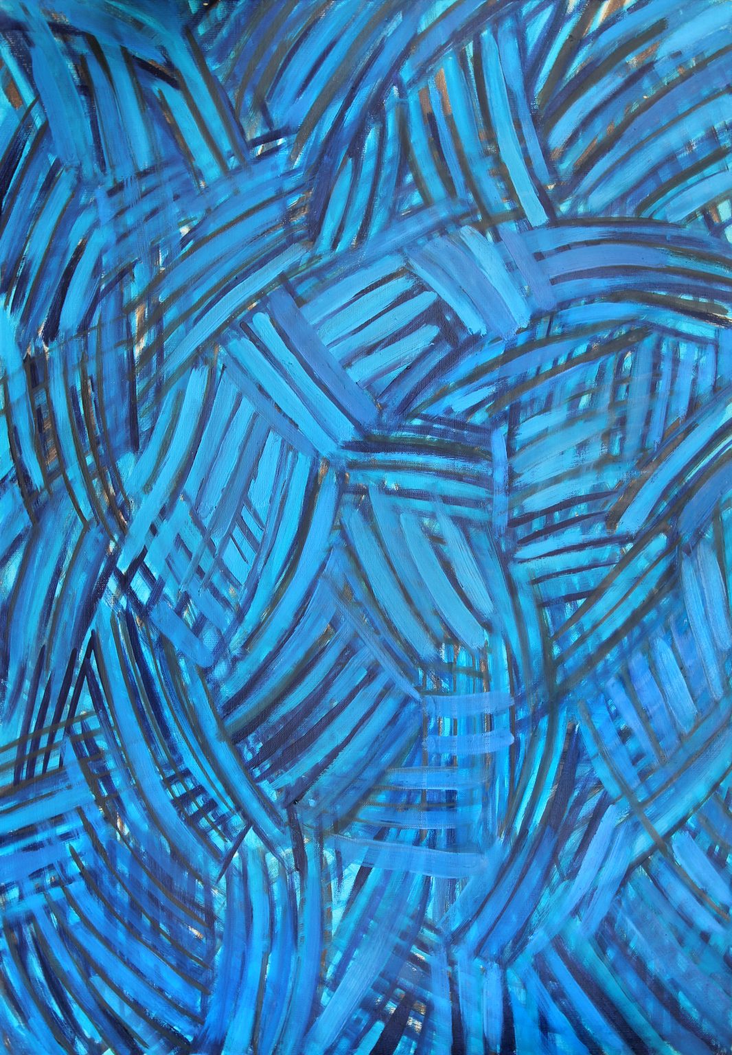 Marcin Bogusławski - Cykl XIII 7, olej na płótnie, 96 x 68, 2013