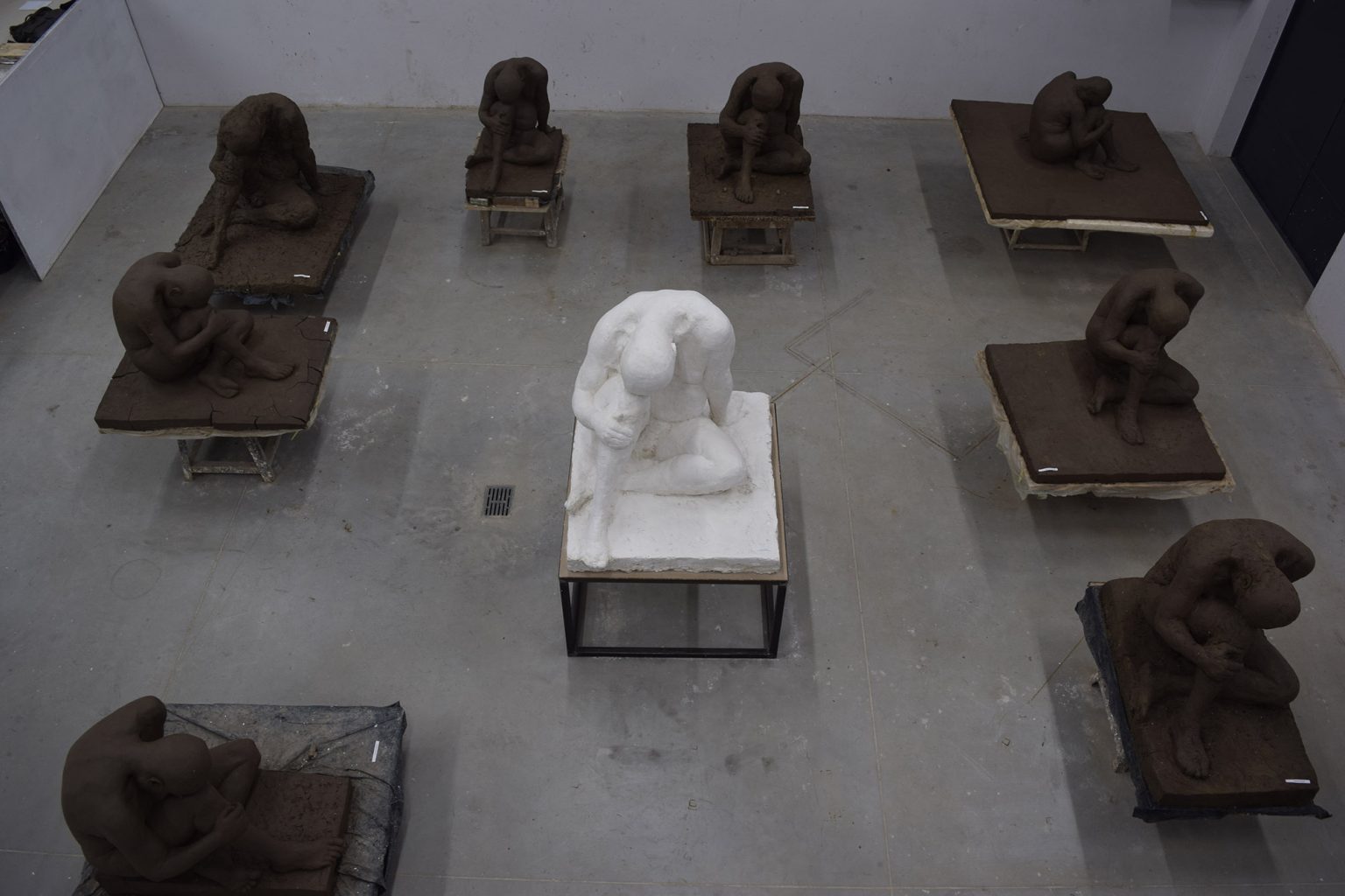 Prac. Rzeźby I roku, s. 1.2, G.Witek, 2017-2018