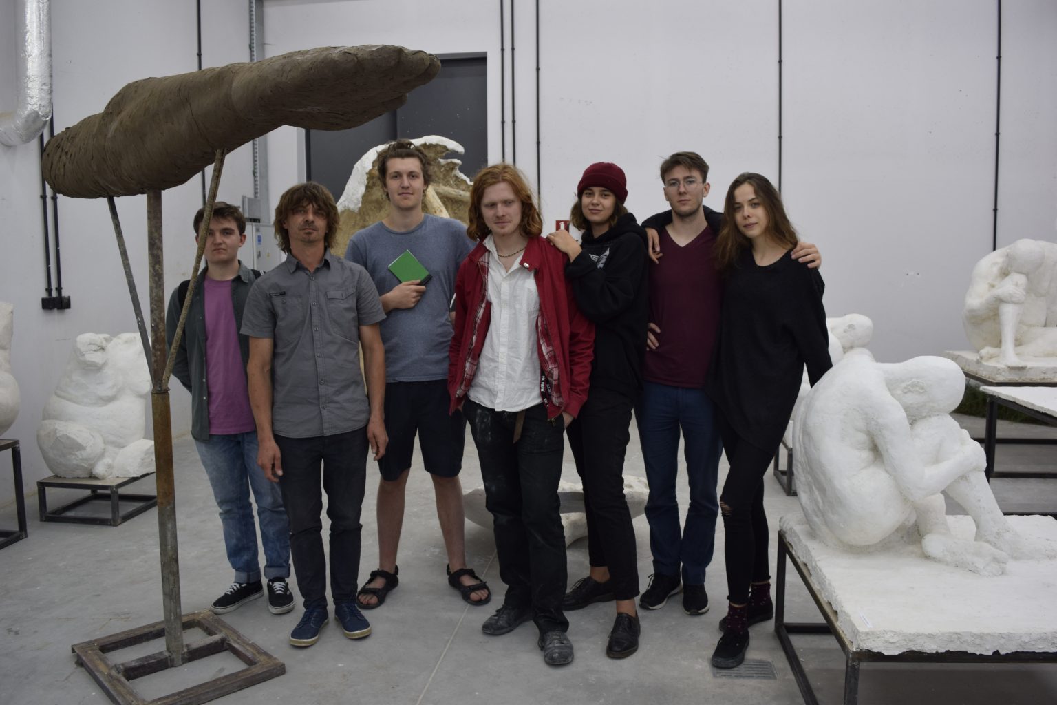 Prac. Rzeźby I roku, s. 1.2, G.Witek, 2017-2018