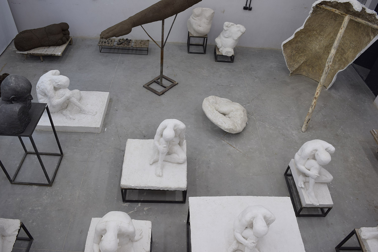 Prac. Rzeźby I roku, s. 1.2, G.Witek, 2017-2018