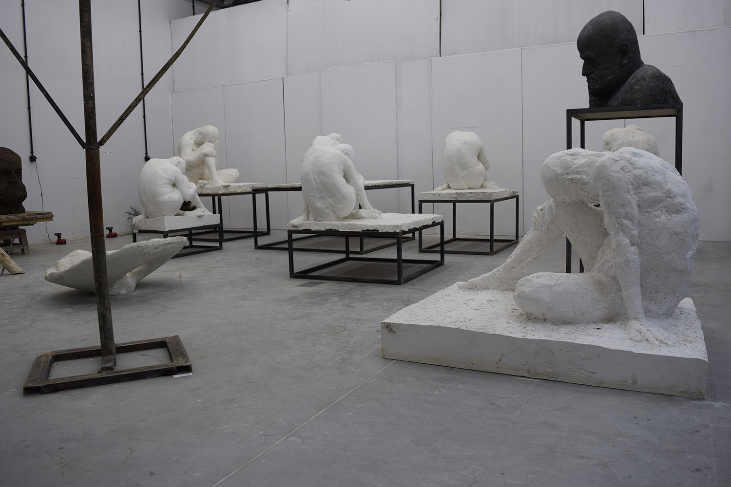 Prac. Rzeźby I roku, s. 1.2, G.Witek, 2017-2018