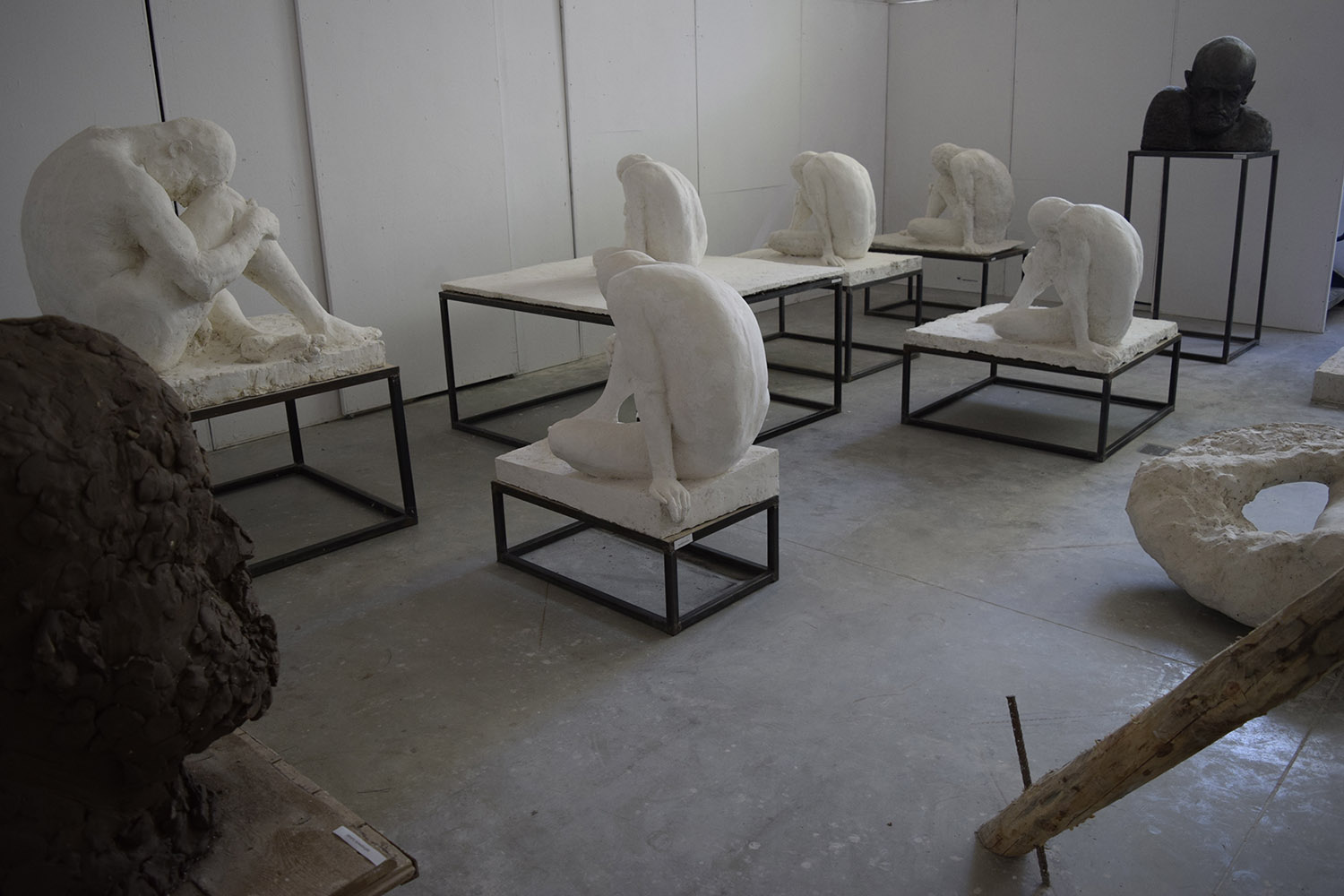 Prac. Rzeźby I roku, s. 1.2, G.Witek, 2017-2018