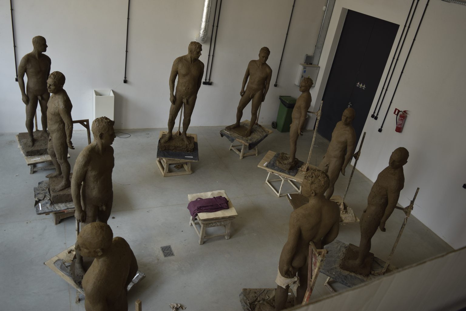 Prac. Rzeźby I roku, s. 1.2, G.Witek, 2016-2017