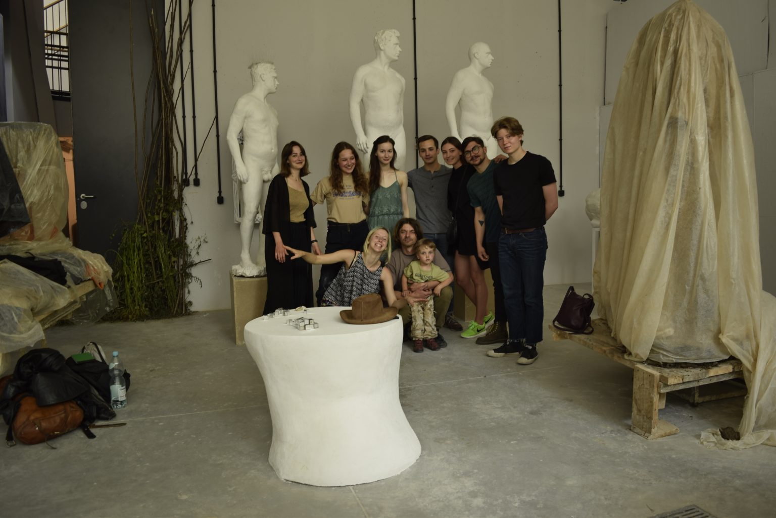 Prac. Rzeźby I roku, s. 1.2, G.Witek, 2016-2017