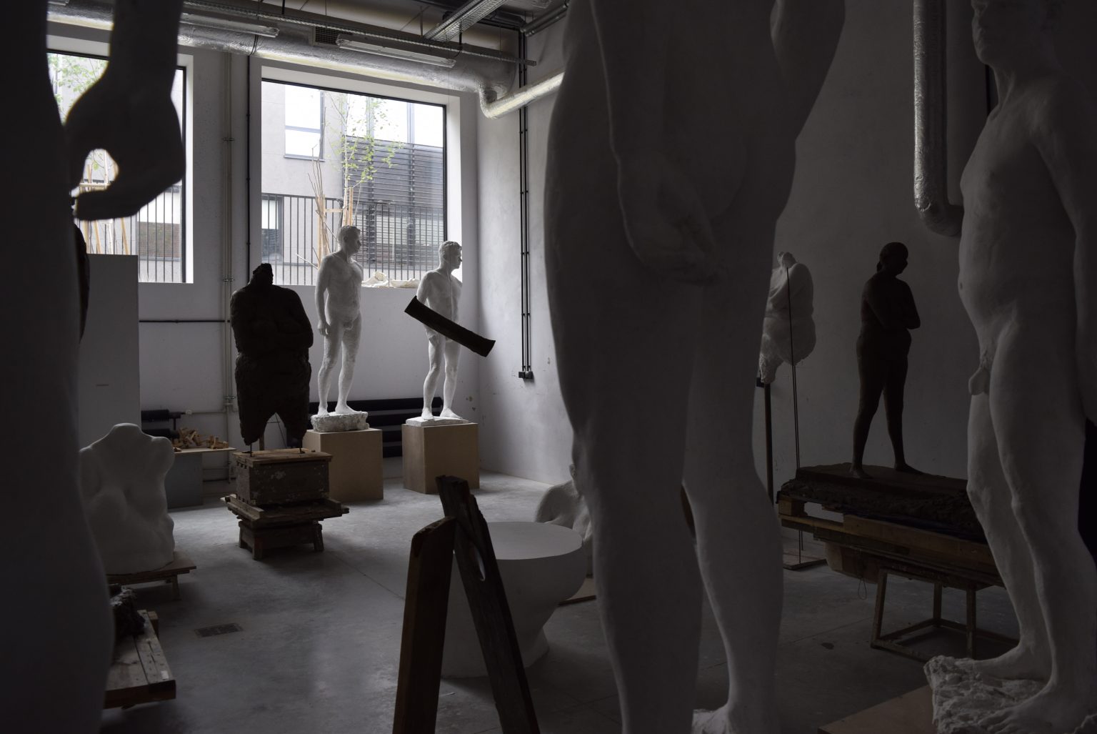 Prac. Rzeźby I roku, s. 1.2, G.Witek, 2016-2017