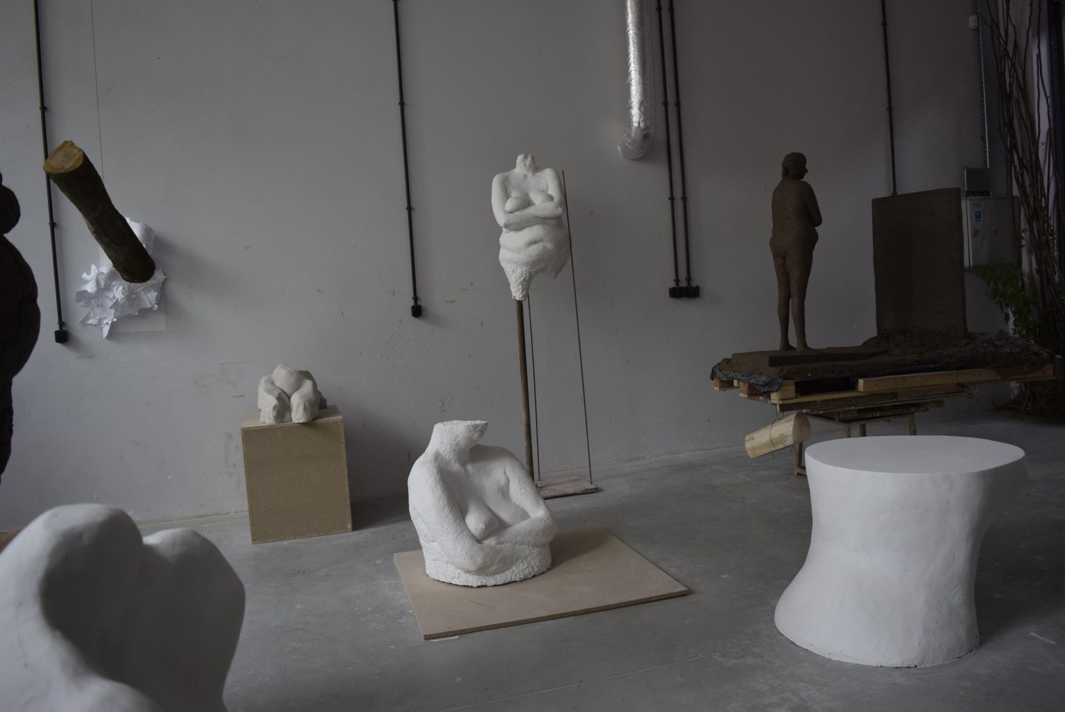 Prac. Rzeźby I roku, s. 1.2, G.Witek, 2016-2017