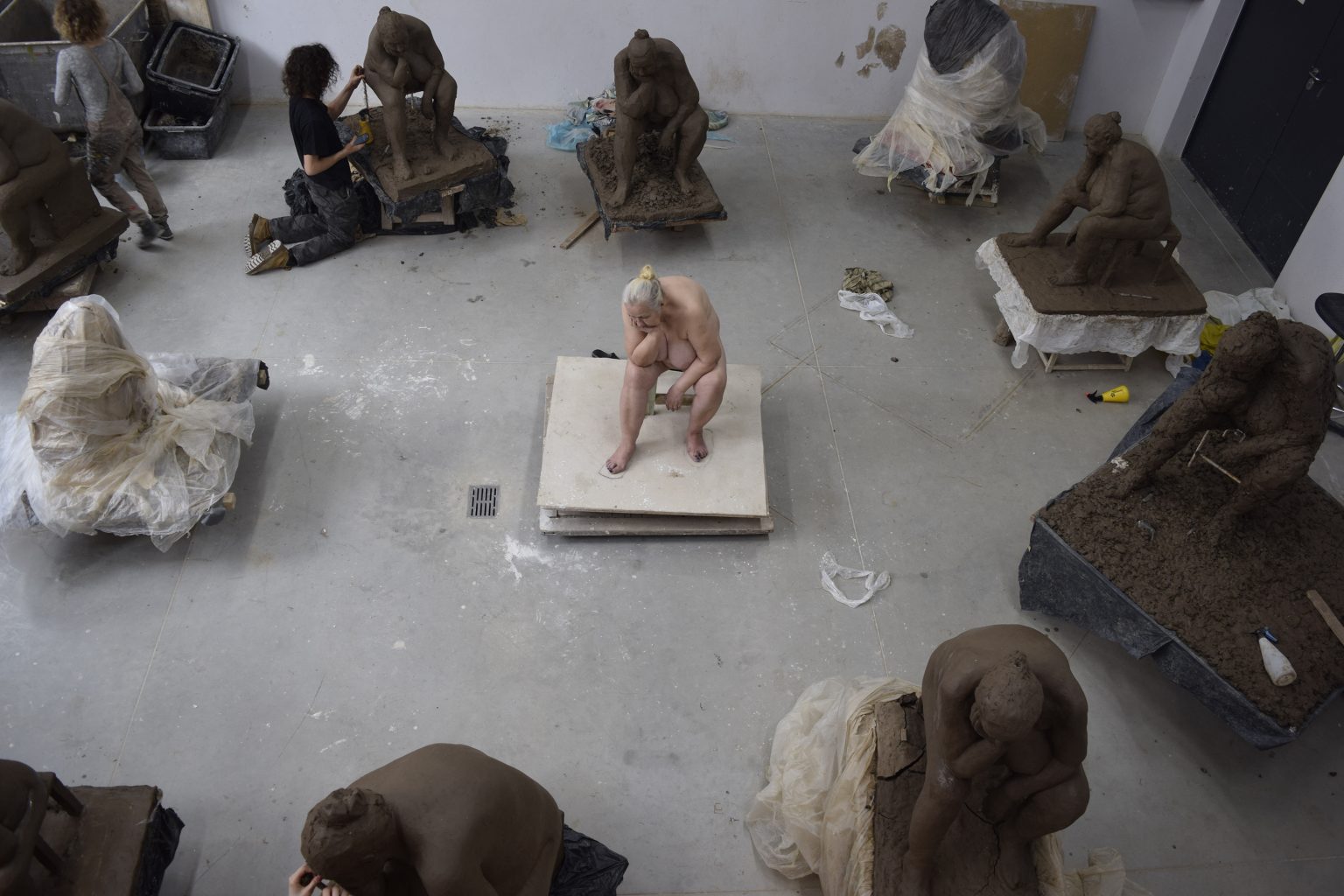 Prac. Rzeźby I roku, s. 1.2, G.Witek, 2018-2019