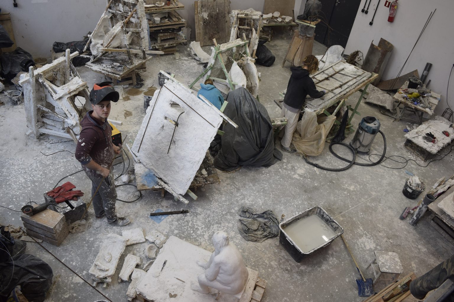 Prac. Rzeźby I roku, s. 1.2, G.Witek, 2018-2019