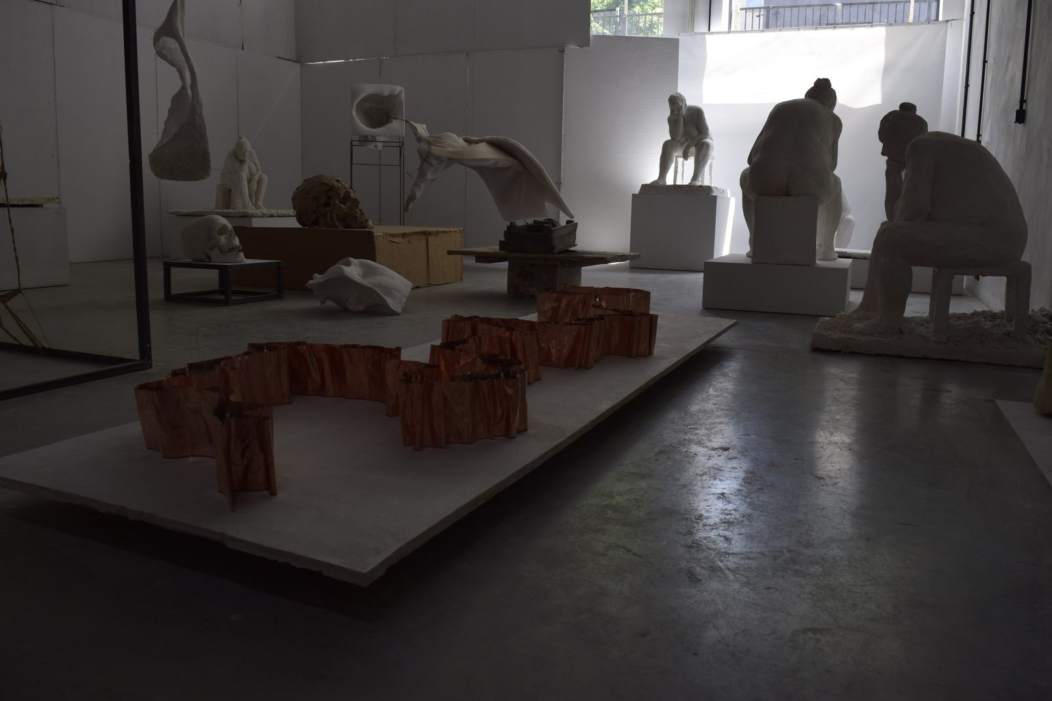 Prac. Rzeźby I roku, s. 1.2, G.Witek, 2018-2019