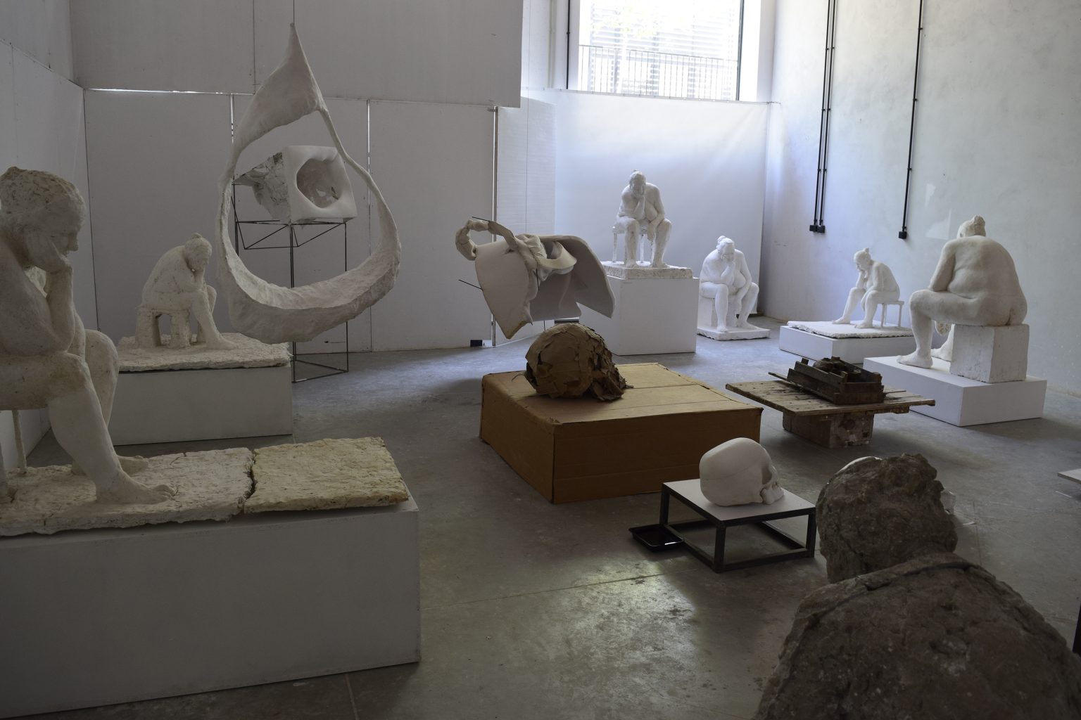 Prac. Rzeźby I roku, s. 1.2, G.Witek, 2018-2019