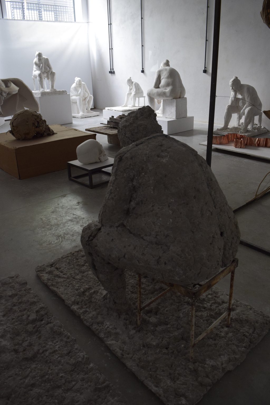 Prac. Rzeźby I roku, s. 1.2, G.Witek, 2018-2019