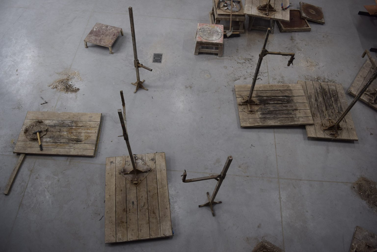 Prac. Rzeźby I roku, s. 1.2, G.Witek, 2016-2017