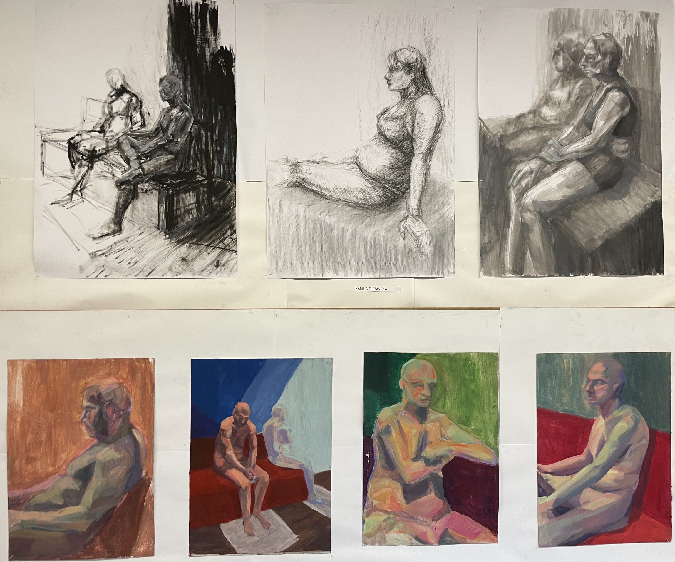 Wystawa końcoworoczna Pracowni Rysunku i Malarstwa