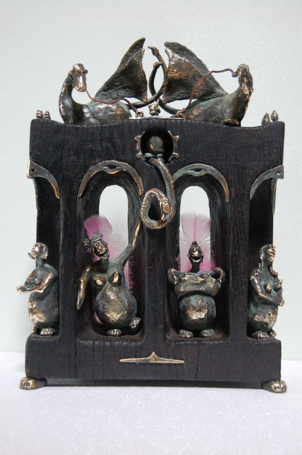 J.Łęcki, mała forma rzeźbiarska